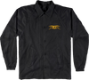 ANTI HERO STOCK EAGLE PATCH JACKET LARGE  BLK/YEL