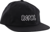 REAL DEEDS ADJ HAT-BLK/WHT