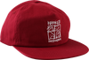 KROOKED KR ULTRA HAT ADJ-BURGUNDY