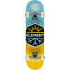Element Climate Skateboard Complete Blue Yellow 7.7