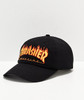 Thrasher Flame Old Timer Hat Black Adjustable