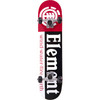 Element Section Skateboard Complete Black Red White 7.7