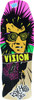 Vision OG Psycho Stick Skate Deck Black Pink 10x30.5