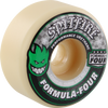 SPITFIRE F4 101a CONICAL 56mm WHT W/GRN & BLK WHEELS SET