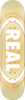 REAL OVAL BURST FADE RENEWAL SKATE DECK-7.56 TAN