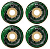 SpitFire F4 Venomous Radial Slims Wheels Set Green Black 52mm/101d