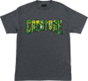 CREATURE LOGO FEAST SS SMALL CHARCOAL HEATHER