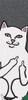 MOB RIPNDIP NERMAL SKATEBOARD GRIP 9x33 1sheet
