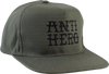 ANTI HERO FLASHHERO HAT ADJ-ARMY/BLK