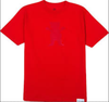 Diamond Grizzly Tonal Bear Tshirt Red
