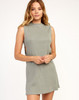 RVCA Talin Dress Womens Grey Mist