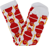 TOY MACHINE DIGI MONSTER CREW SOCKS WHITE 1pr