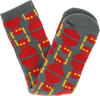 TOY MACHINE DIGI MONSTER CREW SOCKS GREY 1pr