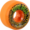 SANTA CRUZ SLIMEBALLS MUNCHERS 53mm 97a NEON ORANGE WHEELS SET