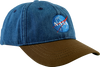 HABITAT NASA MEATBALL LOGO HAT ADJ-BLU/BRN