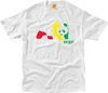 ENJOI RASTA PANDA SS Tshirt S-WHITE