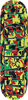 SK8MAFIA OG LOGO RASTA CAMO SKATE DECK-8.25 RASTA