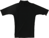 BLOCK SURF RASH GUARD / SHORT SLEEVE L-BLACK