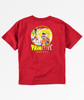 Primitive DBZ Circle Youth Tshirt Cardinal