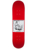 Polar AARON HERRINGTON Spilled Milk Skateboard Deck Red 8.0