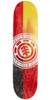 Element Seal Split Skateboard Deck Red 8.5