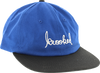 KROOKED SKRIPT HAT ADJ-ROYAL/BLK