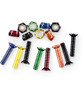 Social Hardware Pack Allen Multi Colored 1inch