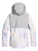 Roxy Jetty Block Snow Jacket Grey Micro Chip Edelweiss (SZH1)