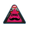 OneBall Scraper Mustache Triangle Pink 6inch