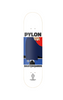 Pylon Smoke Break Skate Deck Blue 8.5