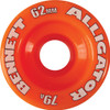 ALLIGATOR Wheels 62mm 79a ORANGE Skateboard Wheels