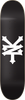 ZOO YORK OG 95 CRACKERJACK SKATEBOARD DECK-8.0 BLK/WHT