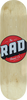 RAD SOLID SKATEBOARD DECK-8.25 WOOD/CLEAR