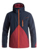 Quiksilver Mission Snow Jacket Black Red