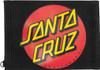 SANTA CRUZ DOT TRI-FOLD WALLET BLACK