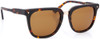 Ashbury Pistol Shades Sunglasses Matte Brown Tortoise OneSize