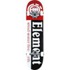 Element Section Skateboard Complete Black Red White 8.25