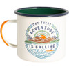 United By Blue Steel Enamel Mug Adventure Is Calling 22oz