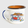 United By Blue Steel Enamel Mug Desert Drive 12oz