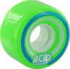 ACID PODS CONICAL 55mm 86a GREEN WHEELS SET