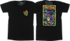 HAPPY HOUR BLACK LIGHT MUSHROOM SS TSHIRT XLARGE BLACK