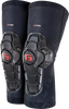 G-FORM PRO-X2 KNEE PAD SMALL BLK/BLK/RED EMBOSS