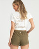 Billabong They Are Coming Tshirt Salt Crystal Small