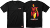 PRIMITIVE MARVEL IRON MAN SS TSHIRT SMALL BLACK