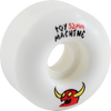 TOY MACHINE SKETCHY MONSTER 52mm WHT/WHT WHEELS SET