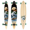Sector 9 Moonlight Maverick Skateboard Complete Black Natural 9.75x44