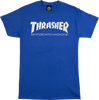 THRASHER SKATE MAG SS TSHIRT SMALL ROYAL/WHT