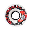 Sector 9 ButterBall Wheels Set White Red 61mm/80a