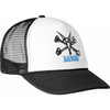 Powell Rat Bones Hat Black White Trucker