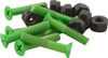 STANDARD 1" PHILLIPS (SET) LT.GREEN SKATE HARDWARE